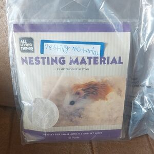 🐇🐁🦜 Nesting Material for Small Pets - White